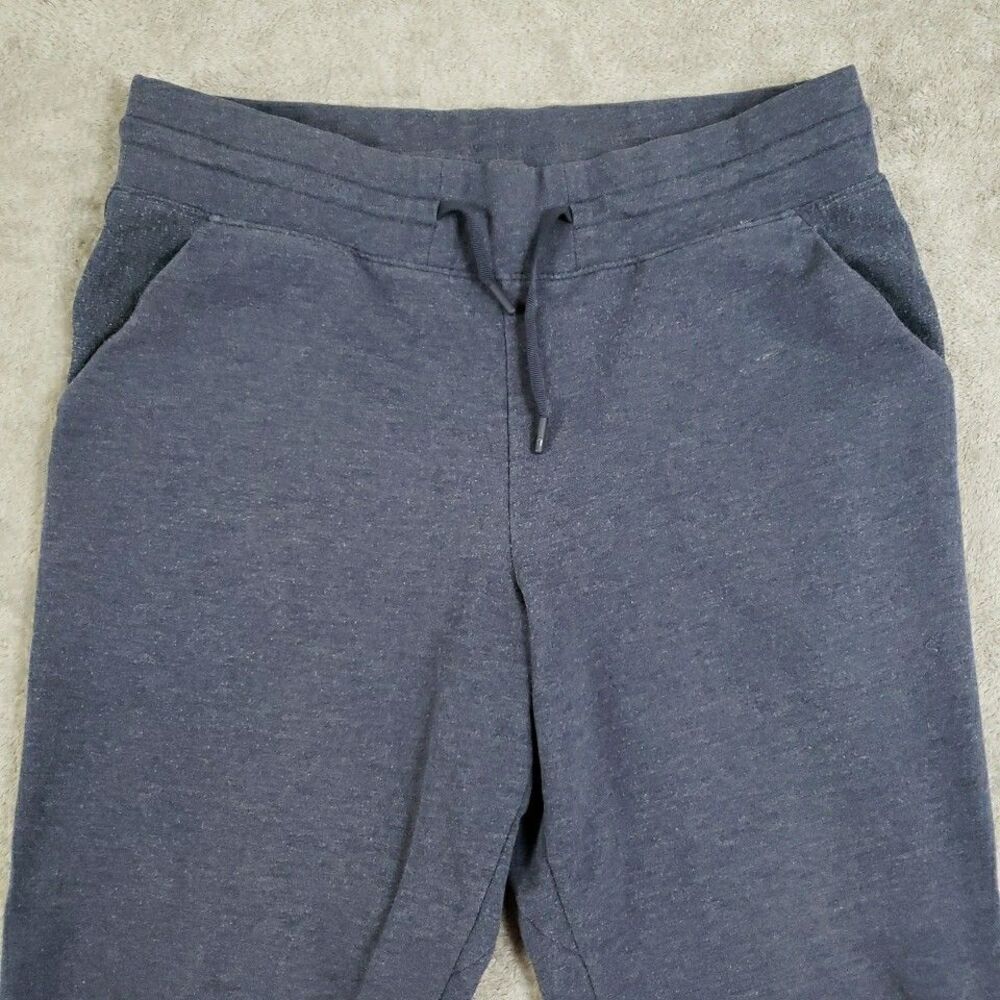 All In Motion Women's Medium Jogger Sweatpants Heather Blue Drawstring Pockets - Picture 2 of 16